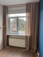 Gordijnen, rolgordijn en stang - complete set!, Huis en Inrichting, Stoffering | Gordijnen en Lamellen, Ophalen, Gebruikt, 100 tot 150 cm