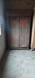 Oude kast, Huis en Inrichting, Kasten | Kledingkasten, Ophalen, Gebruikt, 100 tot 150 cm, 150 tot 200 cm