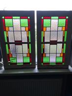 Prachtige glas in lood ramen,bieden., Ophalen of Verzenden