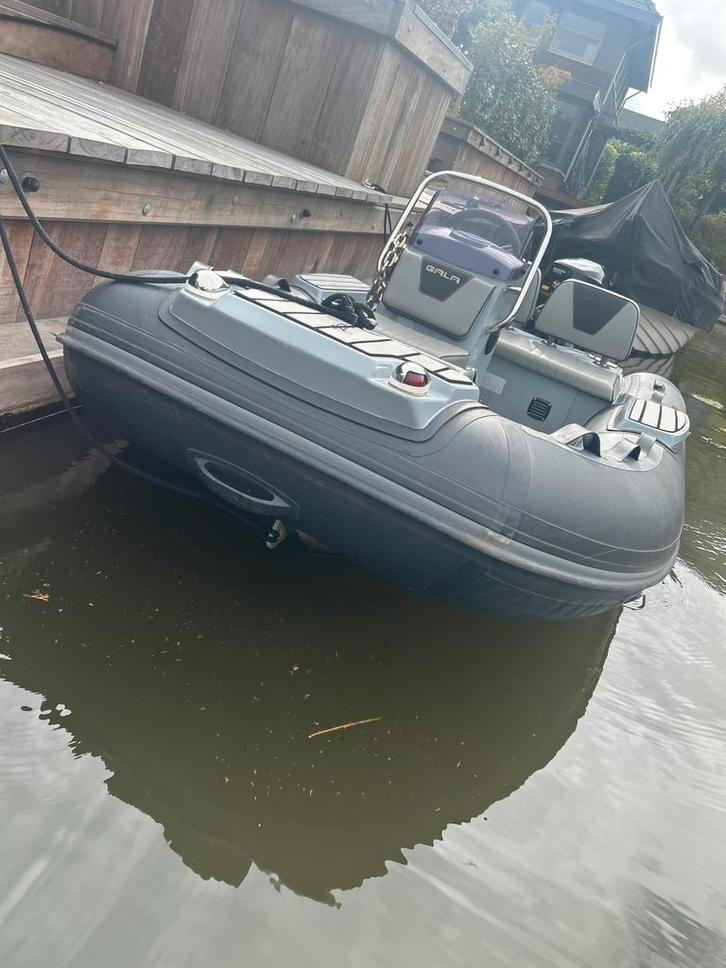Gala V330 RIB (2023) met 9,8 PK Tohatsu buitenboordmotor, Watersport en Boten, Rubberboten, Gebruikt, Overige merken, Aluminium