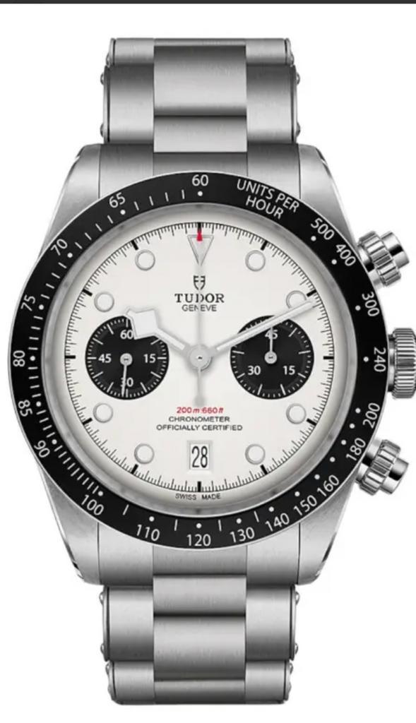 TUDOR BLACK BAY CHRONO 2024 FULL - SET Als nieuw!!, Sieraden, Tassen en Uiterlijk, Horloges | Heren, Nieuw, Polshorloge, Overige merken