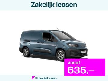 Peugeot Partner Standaard - Elektrisch beschikbaar voor biedingen