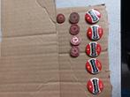 5 Heineken speltjes en 5 buttons Heineken., Verzamelen, Speldjes, Pins en Buttons, Ophalen of Verzenden, Zo goed als nieuw