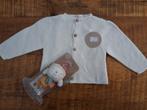 Babyvestje. Gratis polsrammelaar, Kinderen en Baby's, Babykleding | Maat 50, Cotton socks, Cotton socks, Nieuw, Info@boutiquelielie.nl