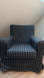 Fauteuil ikea met afritsbare hoes grijs/ antraciet, Huis en Inrichting, Fauteuils, Ophalen, 75 tot 100 cm, Zo goed als nieuw, Stof