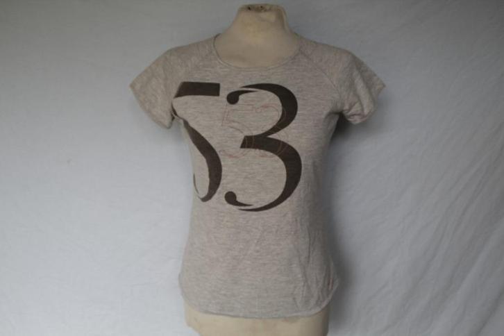 Grijs t-shirt.Mt M.Merk Nike, Kleding | Dames, T-shirts, Zo goed als nieuw, Maat 38/40 (M), Grijs, Korte mouw, Ophalen of Verzenden