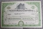 Stewart-Warner Aandeel 1961, Postzegels en Munten, Aandelen en Waardepapieren, Ophalen of Verzenden, 1950 tot 1970, Aandeel