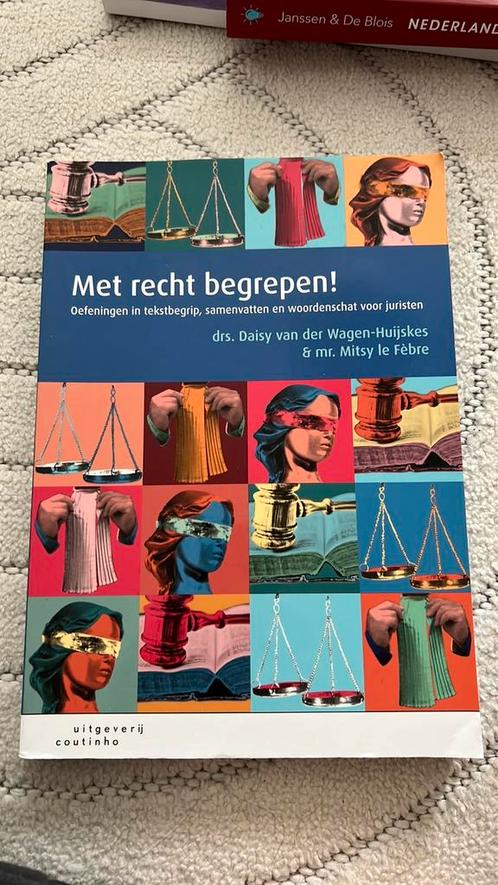Mitsy le Fèbre - Met recht begrepen!, Boeken, Wetenschap, Zo goed als nieuw, Sociale wetenschap, Verzenden