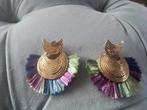Oorbellen van gas, Sieraden, Tassen en Uiterlijk, Oorbellen, Overige materialen, Hangers, Ophalen of Verzenden, Zo goed als nieuw