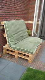 UNIQUE living tuinkussens groen, Tuin en Terras, Ophalen, Zo goed als nieuw