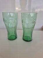 2x Coca Cola Glazen, Ophalen of Verzenden, Zo goed als nieuw, Frisdrankglas