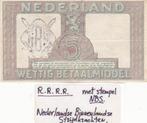 ZILVERBON 5 GULDEN  1944  met N.S.B. NEDERLAND STRIJDKRACHT, Postzegels en Munten, Bankbiljetten | Nederland, Verzenden, 5 gulden