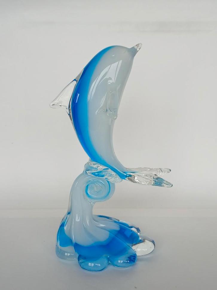 Dolfijn Artglass XXL, Antiek en Kunst, Antiek | Glas en Kristal, Ophalen of Verzenden