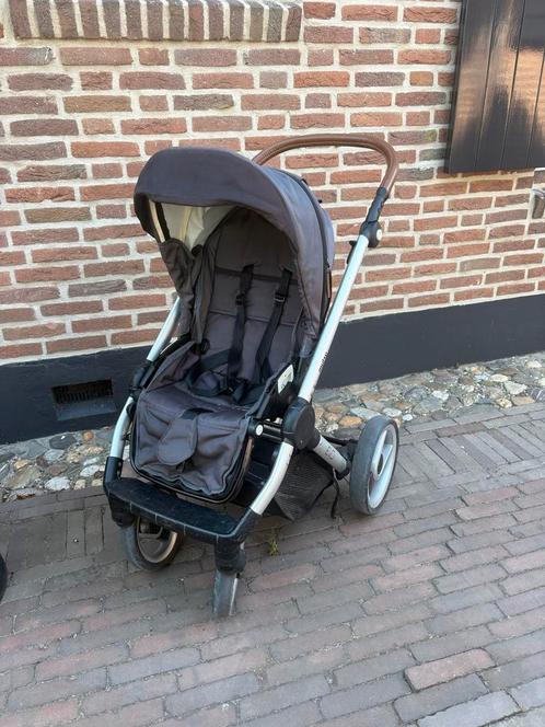 Mutsy Evo Kinderwagen Grijs, Kinderen en Baby's, Kinderwagens en Combinaties, Gebruikt, Combiwagen, Mutsy, Verstelbare duwstang