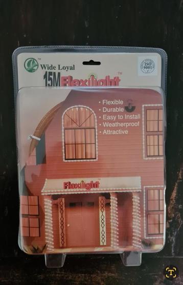 Lichtsnoer / kerstverlichting slang. 15mtr. Rood/oranje! beschikbaar voor biedingen