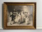 Schitterende fotogravure - dansende kinderen, Antiek en Kunst, Kunst | Etsen en Gravures, Ophalen