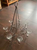 Kerst “kroon” luchter, Huis en Inrichting, Ophalen, Zo goed als nieuw, Glas