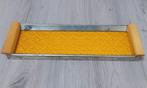 jaren 50/60 dienblad, Ophalen of Verzenden, Gebruikt, Rechthoekig, Hout