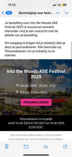4x saturday into the woods ADE, Tickets en Kaartjes, Drie personen of meer