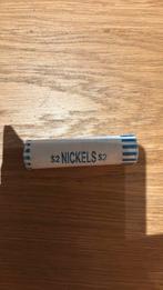 Munten dollars nieuw op rol, Ophalen of Verzenden, Noord-Amerika