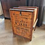 Oude houten export kratten USSR – Russische vintage, Ophalen, Zo goed als nieuw, Minder dan 50 cm, Minder dan 50 cm