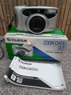 Fujifilm Zoom Date 90 35mm camera ZGAN, Audio, Tv en Foto, Fotocamera's Analoog, Ophalen of Verzenden, Compact, Zo goed als nieuw