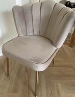 Beige schelp eettafelstoelen, Ophalen, Zo goed als nieuw, Overige kleuren, Vier