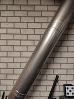 Metaloterm 100cm 150mm rookgasafvoer, Doe-het-zelf en Verbouw, Buizen en Afvoer, Ophalen, Afvoer, Zo goed als nieuw, Rvs
