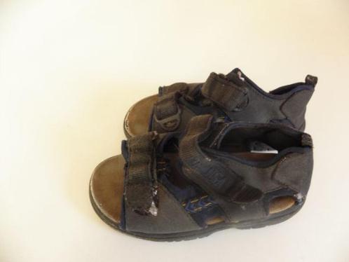 Blauw grijze klittenband sandalen schoenen BE MEGA 27 goed, Kinderen en Baby's, Kinderkleding | Schoenen en Sokken, Gebruikt, Schoenen