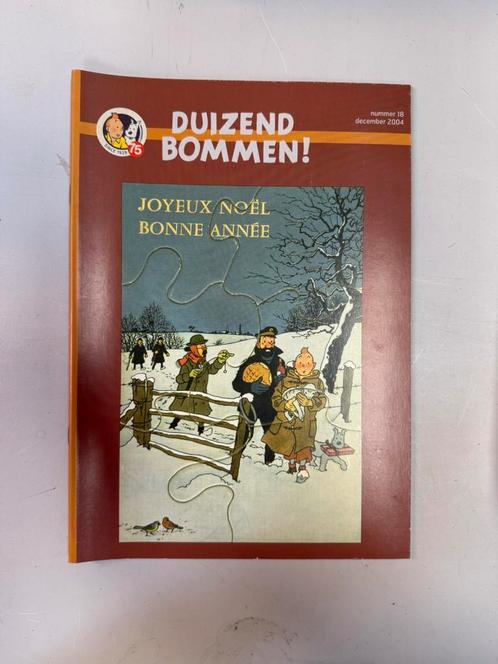 Duizend Bommen! Hergé genootschap december 2004 nummer 18, Boeken, Stripboeken, Zo goed als nieuw, Eén stripboek, Ophalen of Verzenden