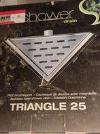 TRIANGLE douchegoot 25cm, nieuw, Ophalen of Verzenden, Nieuw, Rvs, Douche