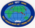 Sticker motor  Honda Gold Wing 1977, Verzenden, Zo goed als nieuw, Merk