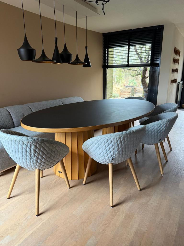 Moooi Container Tafel - Stijlvolle Design Tafel, 100 tot 150 cm, Eikenhout, 200 cm of meer, Ophalen of Verzenden