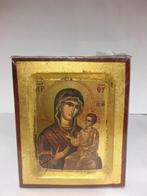 KL02r Icoon Moeder Maria samen met Kindje Jezus (nieuw), Verzenden, Nieuw, Beeld(je)