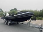 Osprey Viper 6.25 RIB - Johnson v6 150 pk + riba trailer, Watersport en Boten, 50 pk of meer, Ophalen of Verzenden, Zo goed als nieuw