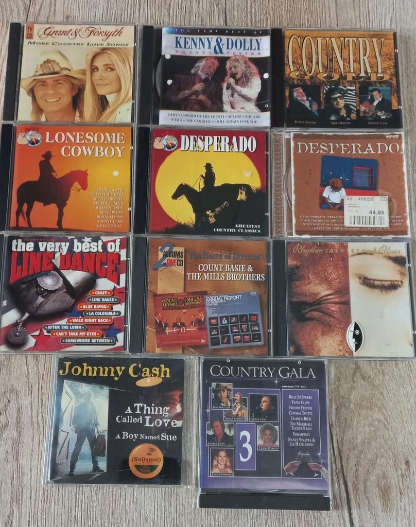 11 country CD'S, Ophalen of Verzenden