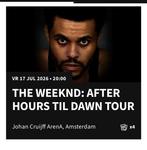 The weeknd 17 juli 2026, Tickets en Kaartjes, Eén persoon, Juli