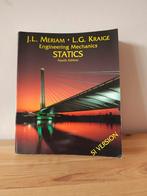 Statics - Engineering Mechanics, J.L. MERIAM

L.G. KRAIGE, Ophalen of Verzenden, Beta, WO