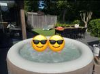 Intex Jacuzzi 4 persoons - Zachte prijs!, Tuin en Terras, Bubbelbaden en Hottubs, Ophalen, Gebruikt, Grondzeil, Opblaasbaar