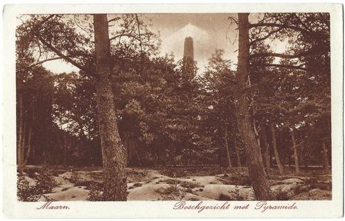 Maarn, Boschgezicht met Pyramide. Nauta, Verzamelen, Ansichtkaarten | Nederland, Ongelopen, Utrecht, Voor 1920, Verzenden
