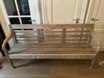 Oude massief TEAK BANK 201 cm tuinbank halbank, Ophalen, Gebruikt, Wilms, Info@houseofcoco.nl