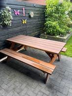 Nette Picknicktafel., Tuin en Terras, Ophalen, Gebruikt, Rechthoekig