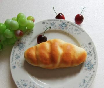 Kunst Croissant / Brood Nep Sier Bakker Voedsel beschikbaar voor biedingen