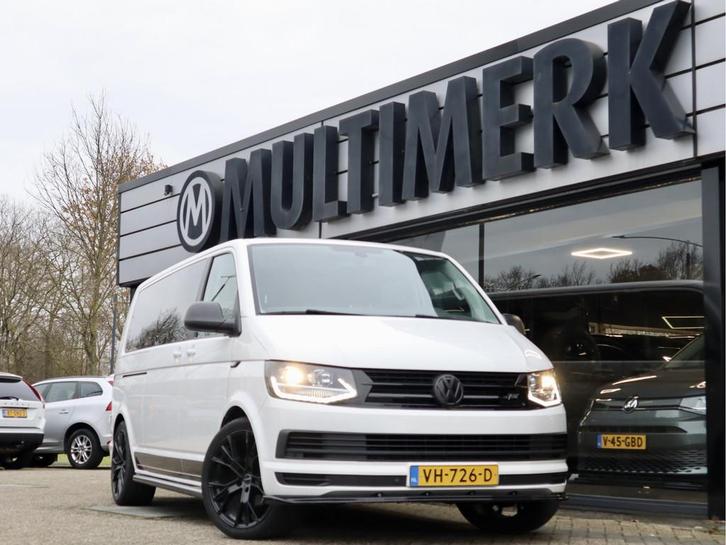 Volkswagen Transporter 2.0 TDI 140PK 6 BAK LUXE DUBBELE CABI, Auto's, Bestelauto's, Te koop, ABS, Airbags, Airconditioning, Alarm