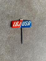 Vintage campagne speldje LBJ USA
- 1964, Verzamelen, Speldjes, Pins en Buttons, Ophalen of Verzenden, Gebruikt