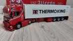 Tekno Weeda Vikings Scania container chassis combi nieuw, Ophalen of Verzenden, Nieuw, Bus of Vrachtwagen, Tekno
