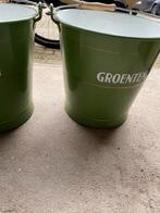 Emaille groente en aardappel emmers, Antiek en Kunst, Verzenden
