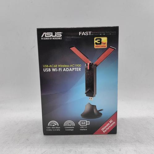 Asus AC-68 Wireless WiFi Adapter - In Nette Staat, Computers en Software, Netwerk switches, Zo goed als nieuw