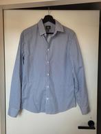 Blauw wit gestreepte blouse/overhemd. Maat S. Nieuw!, Kleding | Heren, Overhemden, Nieuw, Blauw, Halswijdte 38 (S) of kleiner