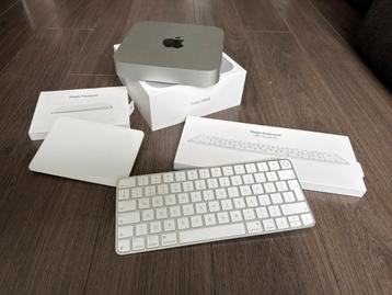 Mac mini m1 512gb 8gb met 2024 keyb en trackpad beschikbaar voor biedingen